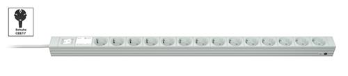 DI-STRIP D COMPACT 14SOCKETS+SWITCH