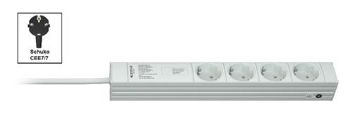DI-STRIP D SAFETY BAS 4SOCKETS