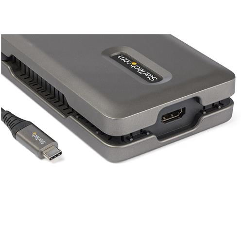 StarTech.com DKT31CSDHPD3 replicatore di porte e docking station per laptop Cablato USB 3.2 Gen 2 (3.1 Gen 2) Type-C Grigio