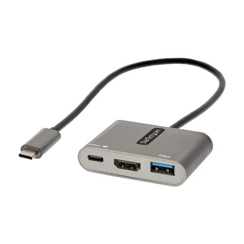 StarTech.com CDP2HDUACP2 replicatore di porte e docking station per laptop Cablato USB 3.2 Gen 1 (3.1 Gen 1) Type-C Grigio
