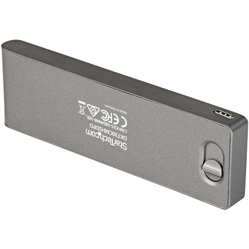 StarTech.com DKT30CMHSDPD replicatore di porte e docking station per laptop USB 3.2 Gen 1 (3.1 Gen 1) Type-C Nero, Grigio