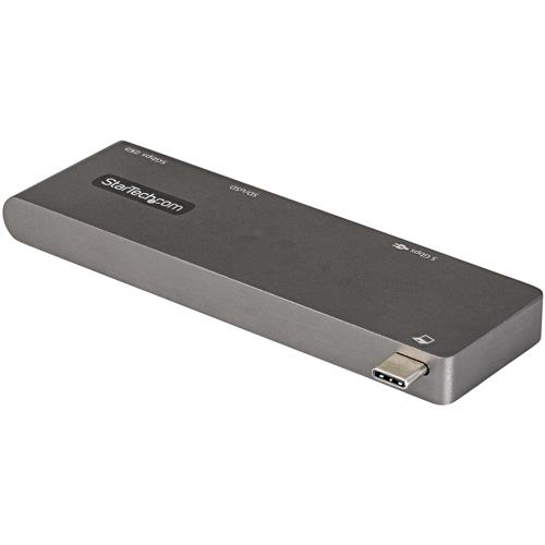 StarTech.com DKT30CMHSDPD replicatore di porte e docking station per laptop USB 3.2 Gen 1 (3.1 Gen 1) Type-C Nero, Grigio