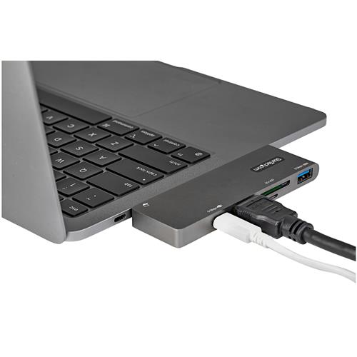StarTech.com DKT30CMHSDPD replicatore di porte e docking station per laptop USB 3.2 Gen 1 (3.1 Gen 1) Type-C Nero, Grigio