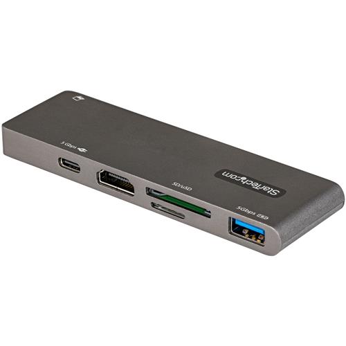 StarTech.com DKT30CMHSDPD replicatore di porte e docking station per laptop USB 3.2 Gen 1 (3.1 Gen 1) Type-C Nero, Grigio