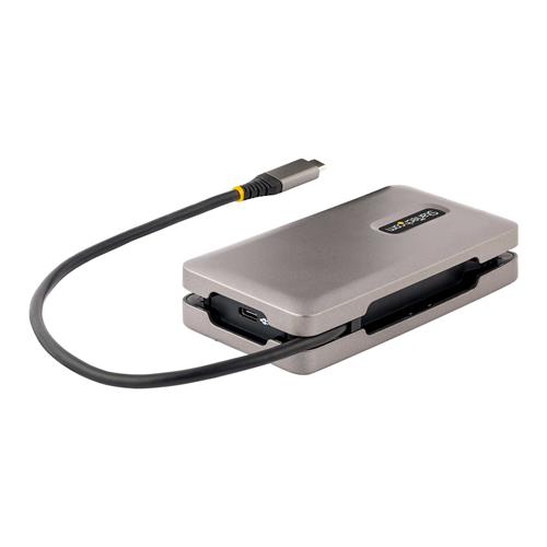 StarTech.com DKT31CH2CPD3 replicatore di porte e docking station per laptop Cablato USB 3.2 Gen 2 (3.1 Gen 2) Type-C Grigio