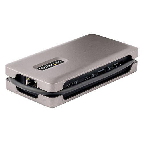 StarTech.com DKT31CH2CPD3 replicatore di porte e docking station per laptop Cablato USB 3.2 Gen 2 (3.1 Gen 2) Type-C Grigio