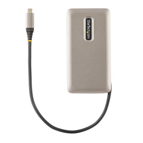 StarTech.com DKT31CH2CPD3 replicatore di porte e docking station per laptop Cablato USB 3.2 Gen 2 (3.1 Gen 2) Type-C Grigio