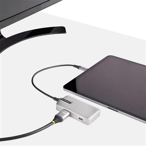StarTech.com DKT31CHPD3 replicatore di porte e docking station per laptop Cablato USB 3.2 Gen 2 (3.1 Gen 2) Type-C Grigio