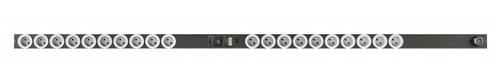 Vertiv MG01D4W0-20SKR3-2PS6B2A10-S unità di distribuzione dell'energia (PDU) 20 presa(e) AC 0U Nero