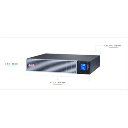 EASY UPS ON-LINE LI-ION SRVL RT 1000VA 230V WITH RAIL KIT