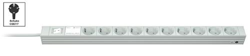 DI-STRIP D COMPACT 10SOCKETS +SWITCH 033020106