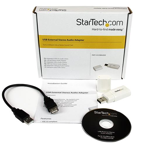 StarTech.com ICUSBAUDIO scheda audio