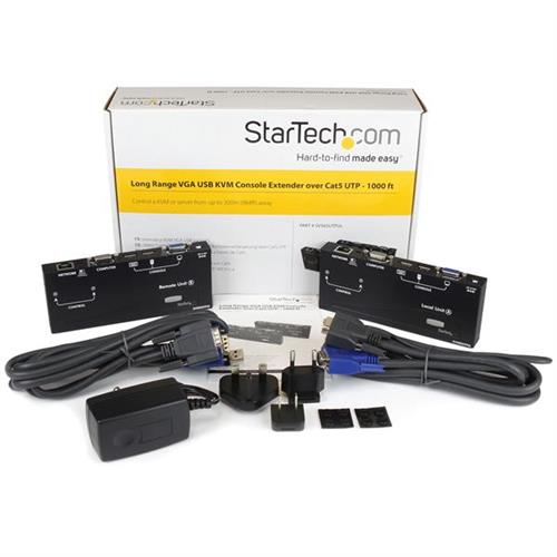 StarTech.com SV565UTPUL estensore KVM Trasmettitore e ricevitore