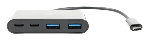 USB-C TO 4IN1 HUB PORT ADAPTER 2 x USB-C and 2 USB-A Ext Ports