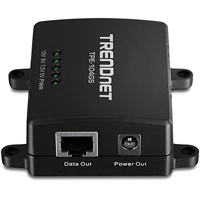 Trendnet TPE-104GS divisore di rete Supporto Power over Ethernet (PoE) Nero