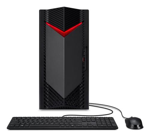 Acer NITRO 50 N50-656 Intel® Core™ i5 16 GB DDR5-SDRAM 512 GB SSD NVIDIA GeForce RTX 3050 Windows 11 Home Desktop Gaming Nero