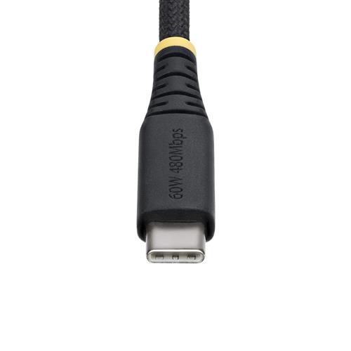 CAVO DI RICARICA USB-C DA 2M 60W PD ROBUSTO CAVO USB 2.0