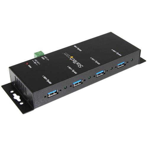 StarTech.com ST4300USBM hub di interfaccia USB 3.2 Gen 1 (3.1 Gen 1) Type-B 5000 Mbit/s Nero