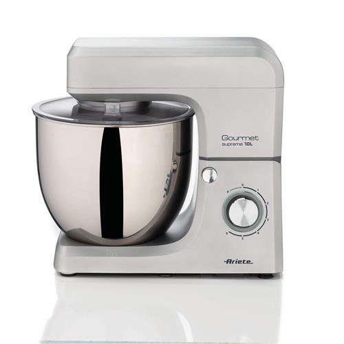 Ariete 1576 Gourmet Supreme 10L, Capacità 10L, 2000W, 6 velocità + Pulse, Accessori per vari impasti