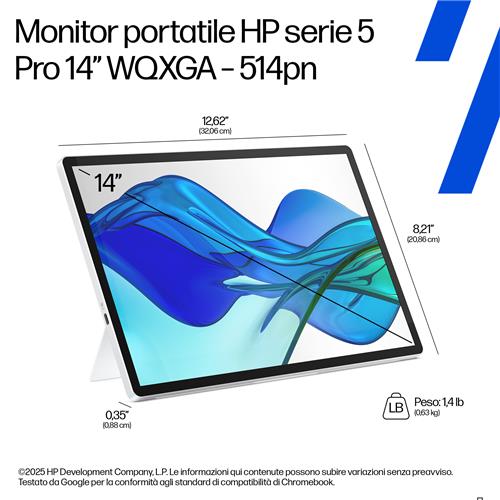 SERIES 5 PRO 14IN WQXGA PORTABLE MONITOR - 514PN 2560 X