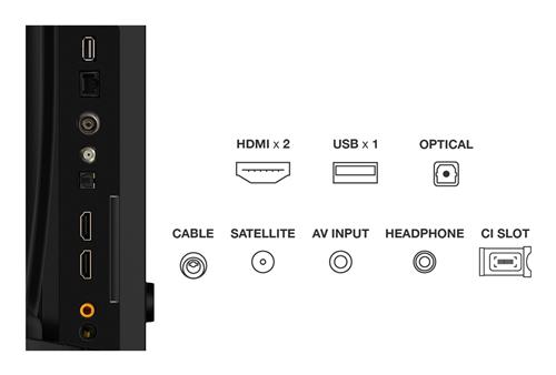 TVC LED 32 QLED GOOGLE TV 60 HZ DOLBY AUDIO BT300 NIT