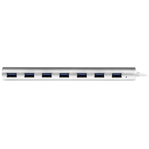 StarTech.com ST73007UA hub di interfaccia USB 3.2 Gen 1 (3.1 Gen 1) Type-A 5000 Mbit/s Argento, Bianco