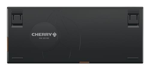 CHERRY KW 300 MX tastiera Casa USB + Bluetooth QWERTY Inglese US Nero, Rame, Grigio