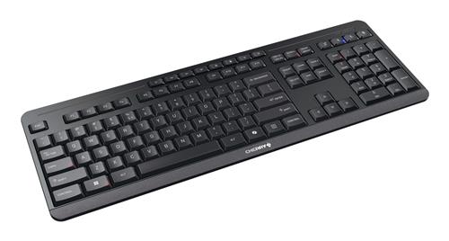 CHERRY Stream keyboard ultimate tastiera Casa/ufficio USB + RF Wireless + Bluetooth QWERTY Inglese Nero