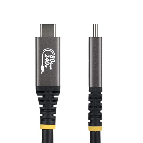 CAVO USB4 CERTIFICATO USB-IF 1.5M 8K 120/DP2.1/240W/80GBPS