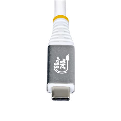 CAVO USB4 CERTIFICATO USB-IF 1.5M 8K 120/DP2.1/240W/80GBPS