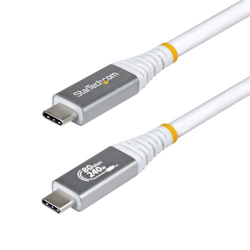 CAVO USB4 CERTIFICATO USB-IF 1.5M 8K 120/DP2.1/240W/80GBPS