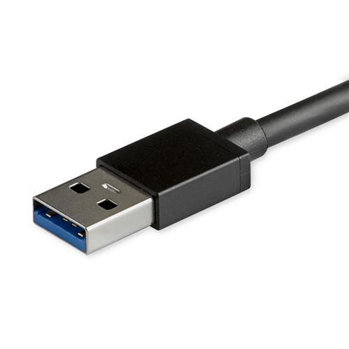 StarTech.com HB30A4AIB hub di interfaccia USB 3.2 Gen 1 (3.1 Gen 1) Type-A 5000 Mbit/s Nero