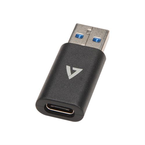 ADATTATORE USB 3.0A M A USB-C F NERO