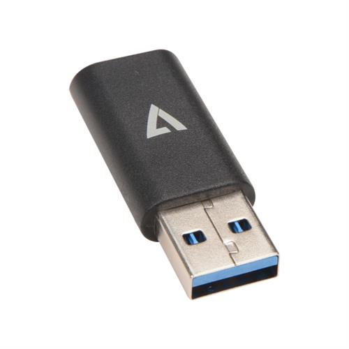 ADATTATORE USB 3.0A M A USB-C F NERO