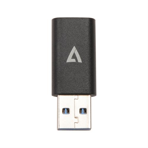 ADATTATORE USB 3.0A M A USB-C F NERO