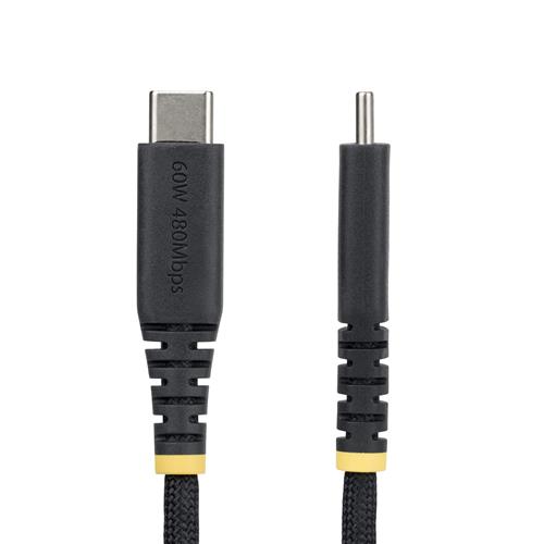 CAVO DI RICARICA USB-C DA 1M 60W PD ROBUSTO CAVO USB 2.0