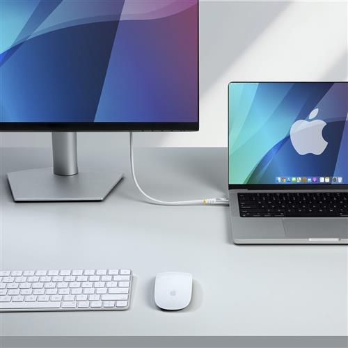 CAVO USB4 CERTIFICATO USB-IF 1.5M 8K 120/DP2.1/240W/80GBPS