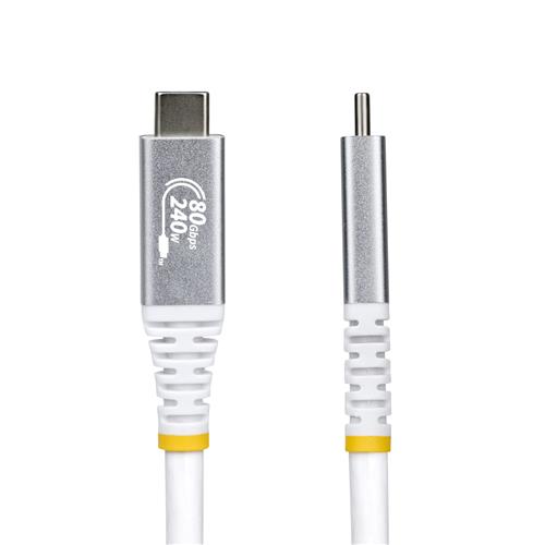 CAVO USB4 CERTIFICATO USB-IF 1.5M 8K 120/DP2.1/240W/80GBPS