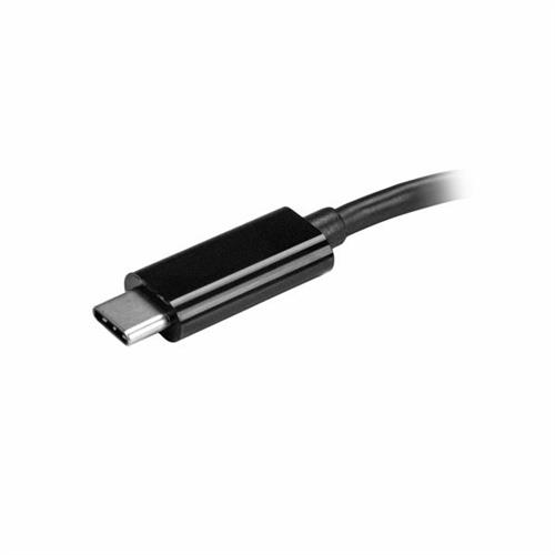 StarTech.com ST4200MINIC hub di interfaccia USB 2.0 Type-C 480 Mbit/s Nero