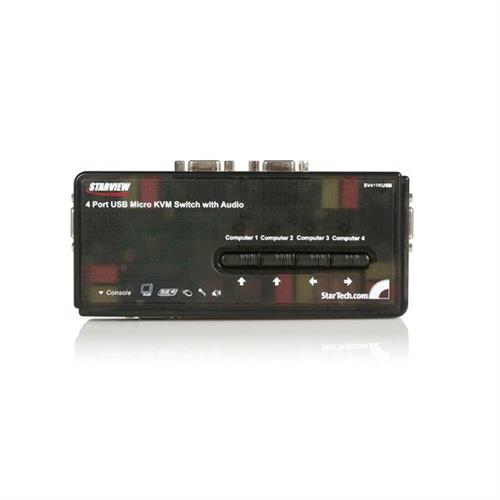 StarTech.com SV411KUSB switch per keyboard-video-mouse (kvm)