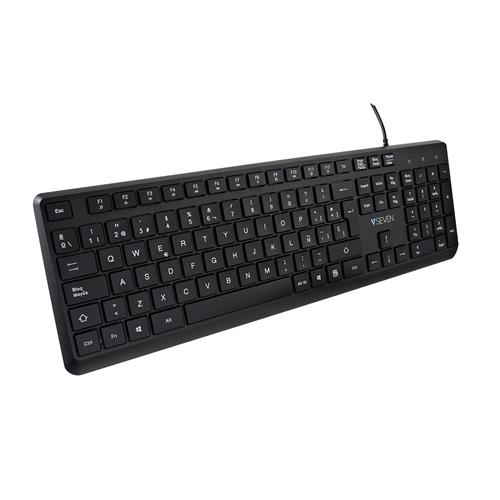 TASTIERA USB PRO ES QWERTY ES Spanish Lasered Keycap