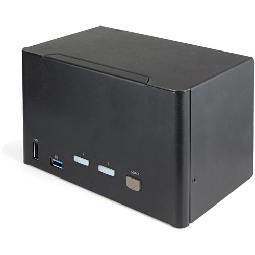 StarTech.com SV231QDPU34K switch per keyboard-video-mouse (kvm) Nero