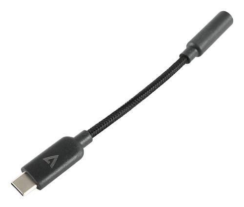 USB-C TO AUDIO AUX DONGLE ADAPT 3.5MM AUX AUDIO Cable Adpt M/F