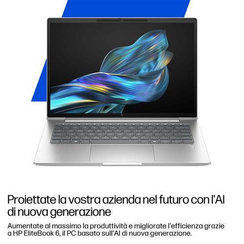 HP EliteBook 6 G1a 14 inch Notebook Next Gen AI PC Copilot+ PC AMD Ryzen AI 5 340 Computer portatile 35,6 cm (14