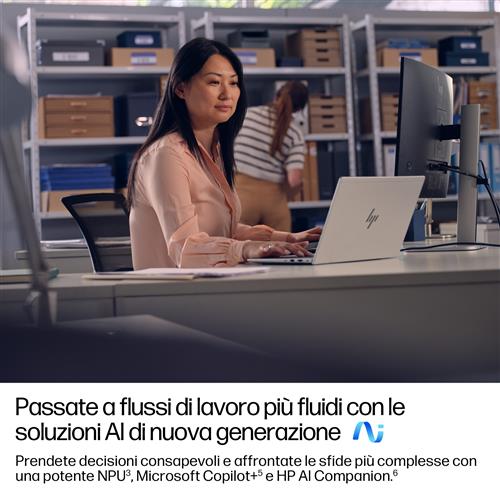 HP EliteBook 6 G1a 14 inch Notebook Next Gen AI PC Copilot+ PC AMD Ryzen AI 5 340 Computer portatile 35,6 cm (14