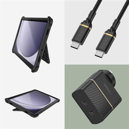 OB DEFENDER SAMSUNG GALAXY TAB A9+ BLACK - PROPACK