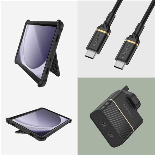 OB DEFENDER SAMSUNG GALAXY TAB A9+ BLACK - PROPACK