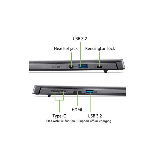 Acer Aspire 14 AI Intel Core Ultra 7 256V Computer portatile 35.6 cm (14