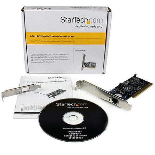 StarTech.com ST1000BT32 scheda di rete e adattatore Interno 1000 Mbit/s
