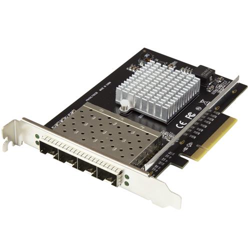 StarTech.com PEX10GSFP4I scheda di rete e adattatore Interno Fibra 20000 Mbit/s